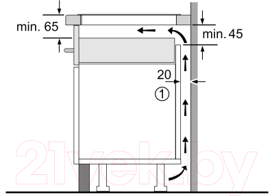 Индукционная варочная панель Bosch PIE631BB5E- фото6