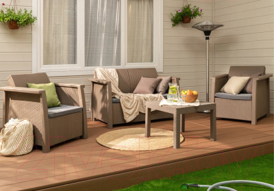 Комплект кресел садовых Keter Toledo Duo / 254010- фото3