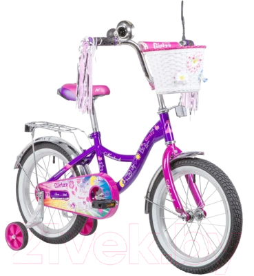 Детский велосипед Novatrack Little Girlzz 167GIRLZZ.VL23- фото2