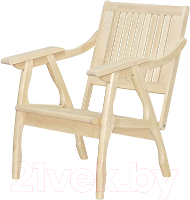 Кресло садовое Мебелик Массив решетка- фото