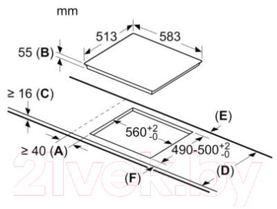 Индукционная варочная панель Bosch PIF645BB5E- фото5
