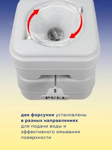 Портативный биотуалет WMC Tools WMC-PT20-2- фото8