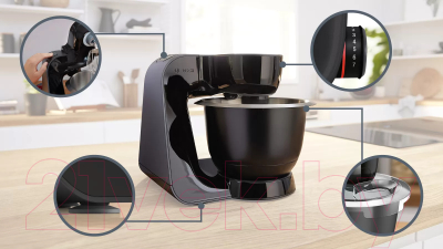 Кухонный комбайн Bosch MUM59N26CB- фото4