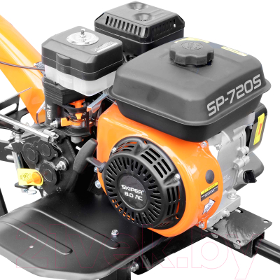 Мотокультиватор бензиновый Skiper SP-720S + колеса Brado 4.00-8- фото6