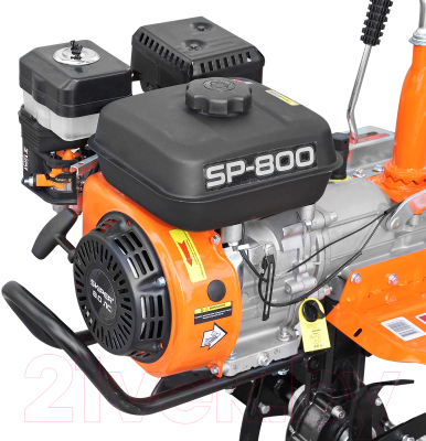 Мотокультиватор Skiper SP-800 + колеса Brado 4.00-8 (комплект)- фото4