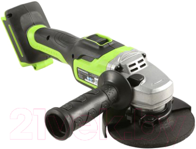 Угловая шлифовальная машина Greenworks GD24AGK4 бесщеточная 24V / 3200207UB- фото4