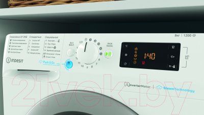 Стиральная машина Indesit BWSE 81293X WSV RU- фото7