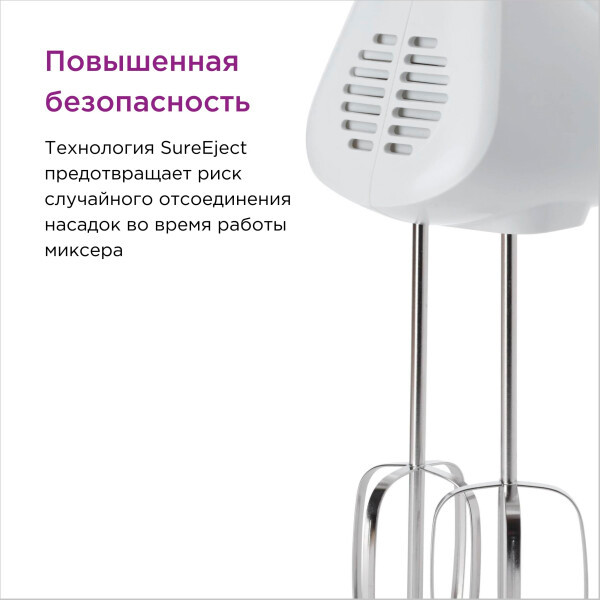 Миксер ручной Kenwood Lite HMP30.A0WH- фото5