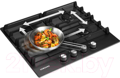 Газовая варочная панель Samsung NA64H3000AK/WT- фото7