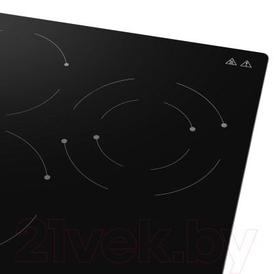 Электрическая варочная панель HOMSair HVC43DBK- фото6