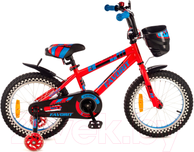 Детский велосипед FAVORIT Sport SPT-18RD- фото
