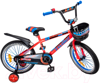 Детский велосипед FAVORIT Sport SPT-18RD- фото2