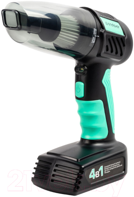 Портативный пылесос Endever SkyClean VC-295 (мятный/черный)- фото