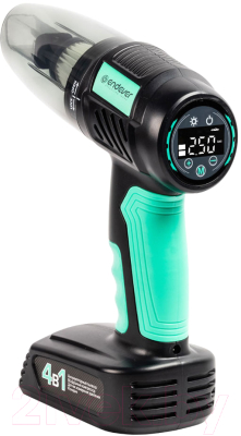 Портативный пылесос Endever SkyClean VC-295 (мятный/черный)- фото5