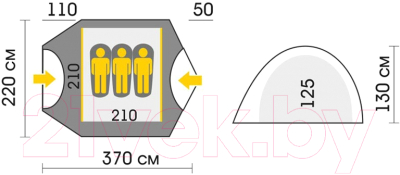 Палатка Talberg Malm 3- фото4