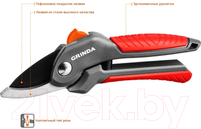 Секатор Grinda 423122- фото3