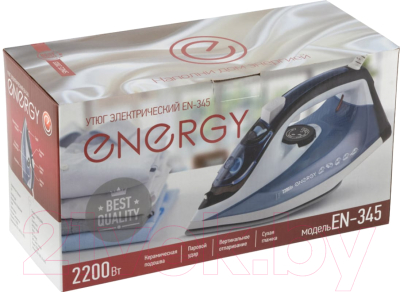 Утюг Energy EN-345 / 270077 (синий)- фото4