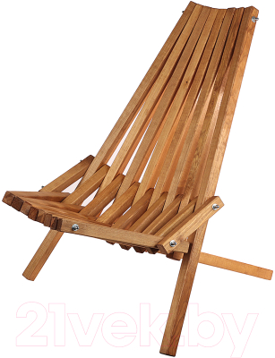 Кресло-шезлонг складное Dyatel Кентукки Сосна- фото