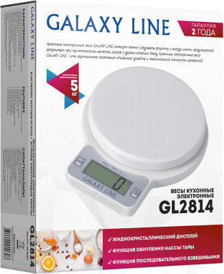 Кухонные весы Galaxy GL 2814- фото6