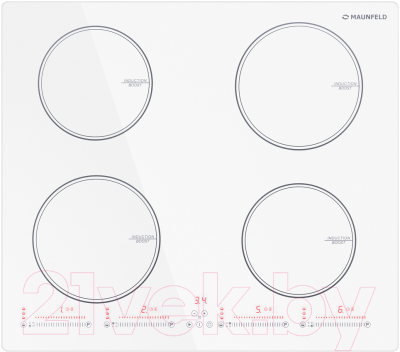 Индукционная варочная панель Maunfeld CVI594SWH- фото