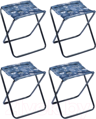Комплект табуретов складных Ника Походный / ПС