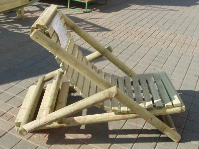 Шезлонг Массив-Древ 1330x840x1240- фото2