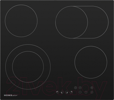 Электрическая варочная панель HOMSair HVС64SMDBK- фото