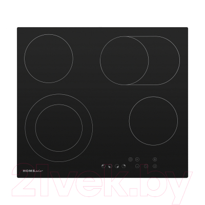 Электрическая варочная панель HOMSair HVС64SMDBK- фото2