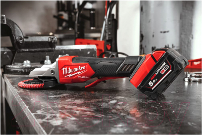 Угловая шлифовальная машина Milwaukee M18FSAGF125XPDB-0X / 4933478439- фото6