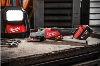 Угловая шлифовальная машина Milwaukee M18FSAGF125XPDB-0X / 4933478439- фото8