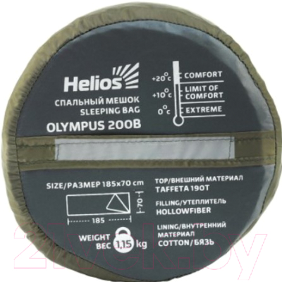 Спальный мешок Helios Olympus 200B / T-HS-SB-O-200B-NC- фото10