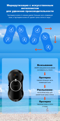 Робот-мойщик окон Liectroux HCR-10- фото9