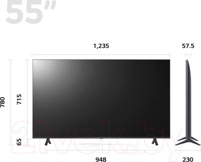 Телевизор LG 55UR78006LK- фото2