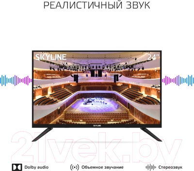 Телевизор SkyLine 24YST5970- фото8