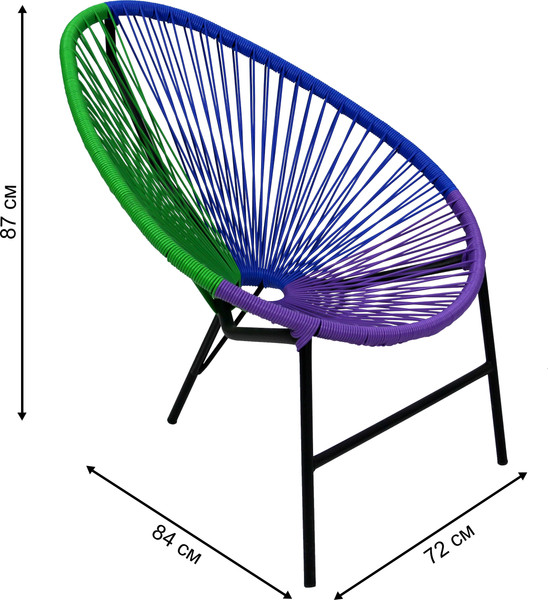 Стул садовый Garden Story К набору Акапулько / AC-MT001- фото7