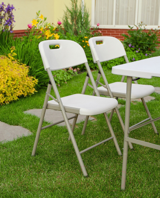 Стул складной Angioletto Пластиковый 85x52см- фото6