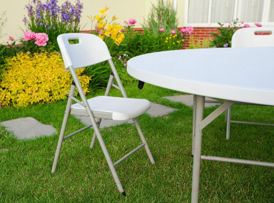 Стул складной Angioletto Пластиковый 85x52см- фото7