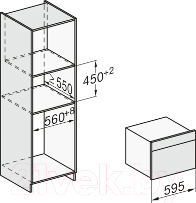 Электрический духовой шкаф Miele H 7840 BM EDST/CLST- фото2