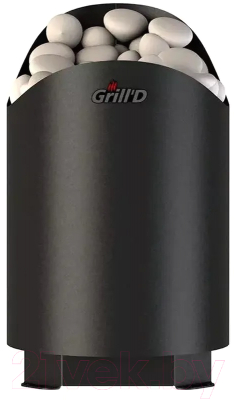 Печь-каменка Grill'D Aurora mini Long- фото3
