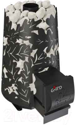 Печь-каменка Grill'D Dubravo mini Long- фото