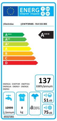 Стиральная машина Electrolux EW7F3R48S- фото8