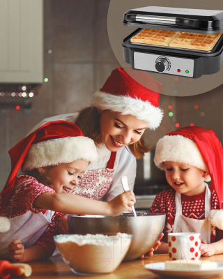 Вафельница Profi Cook WA 1240 (нержавеющая сталь)- фото7