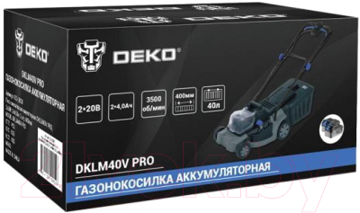 Газонокосилка электрическая Deko DKLM40V Pro / 063-3008- фото4