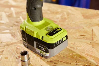 Аккумуляторный гайковерт Ryobi RlW18-0 / 5133005501- фото9