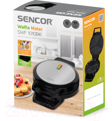 Вафельница Sensor SWF 1010BK- фото9, картинка9 Вафельница Sensor SWF 1010BK- фото9