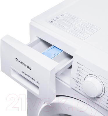 Стиральная машина Maunfeld MFWM127WH051- фото8