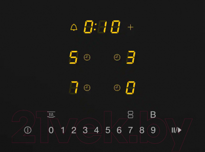 Индукционная варочная панель Miele KM 7414 FX- фото2