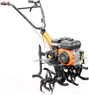 Мотокультиватор бензиновый Skiper SP-720 + колеса Brado 4.00-10- фото2