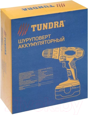 Аккумуляторная дрель-шуруповерт Tundra 5437468- фото9