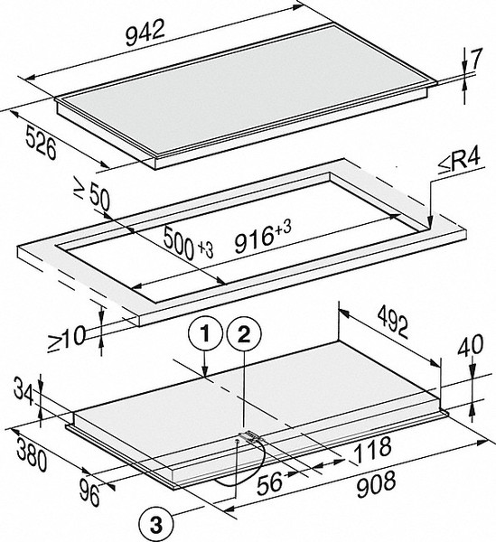 Электрическая варочная панель Miele KM 6565 FR- фото9